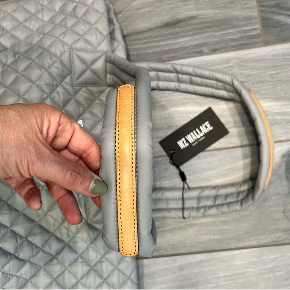 MZ Wallace Metro Tote Dove Grey New with Tags - Picture 7 of 13